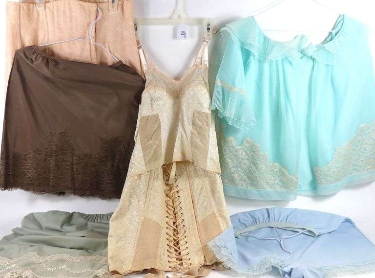 VINTAGE CORSET GIRDLE, UNDERGARMENTS, ETC.