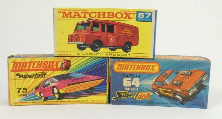 5 MATCHBOX DIE-CAST