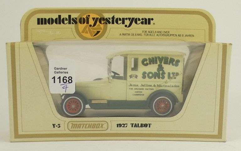 4 MODELS OF YESTERYEAR