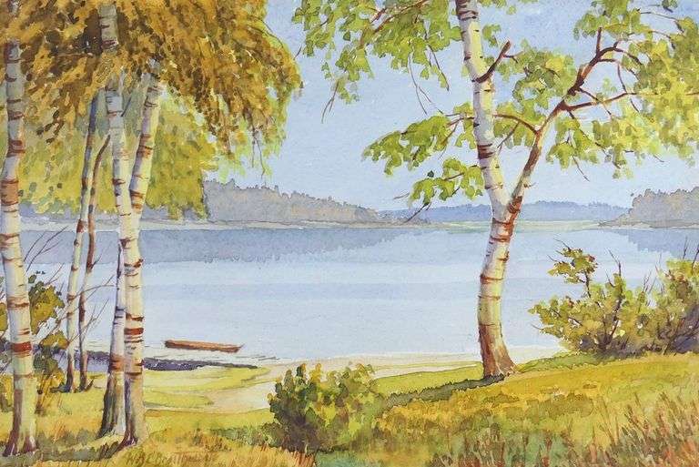 PAIR W.B.R. BRAITHWAITE WATERCOLOURS