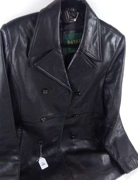 DANIER LEATHER COAT