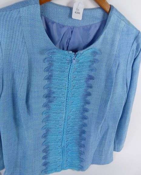 PAT BURNS-WENDLAND SILK & LACE JACKET