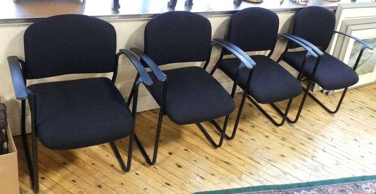 FOUR GENI COMMERCIAL WAITING ROOM CHAIRS