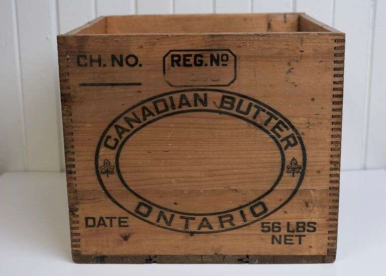 CANADIAN BUTTER BOX