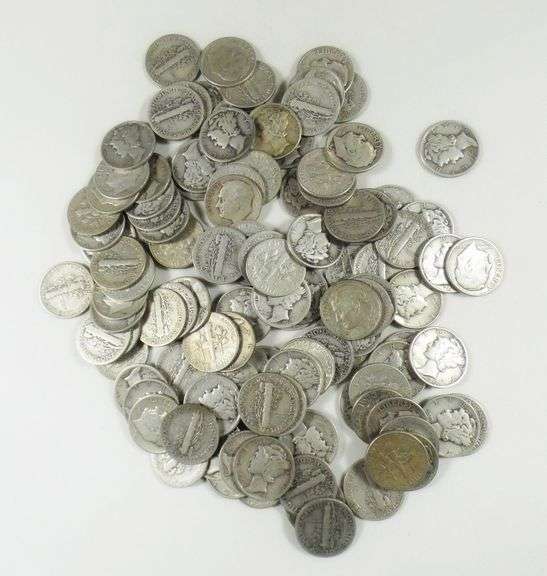 116 SILVER U.S. DIMES