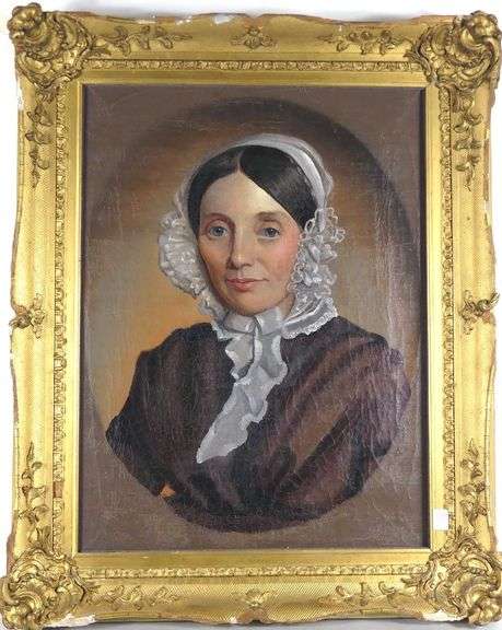 ANTIQUE PORTRAIT OIL