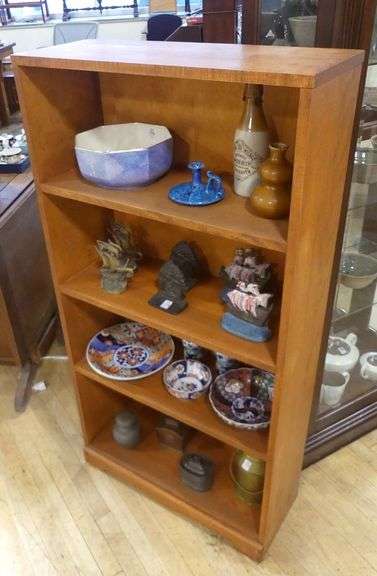 VINTAGE MAPLE BOOKCASE