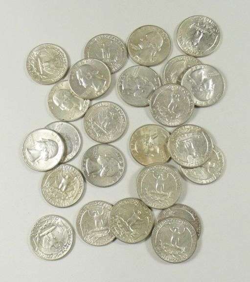 25 U.S. SILVER QUARTERS