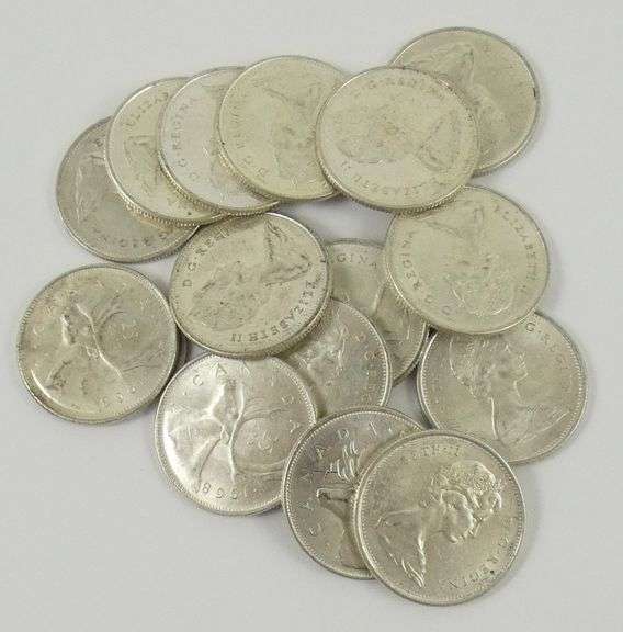CANADIAN SILVER COINS