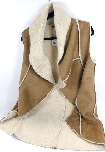 SAKS FIFTH AVENUE SHEEPSKIN VEST