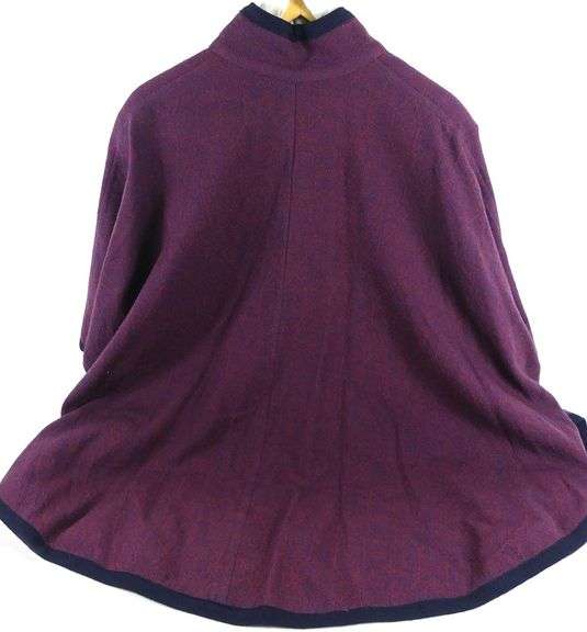 PAT BURNS-WENDLAND WOOL CAPE