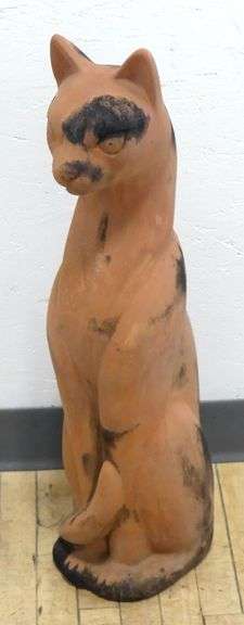 TERRACOTTA "CAT" GARDEN ORNAMENT