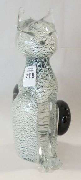 MURANO GLASS "CAT" FIGURINE