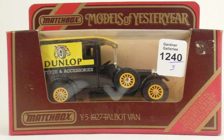 3 "MODELS OF YESTERYEAR"