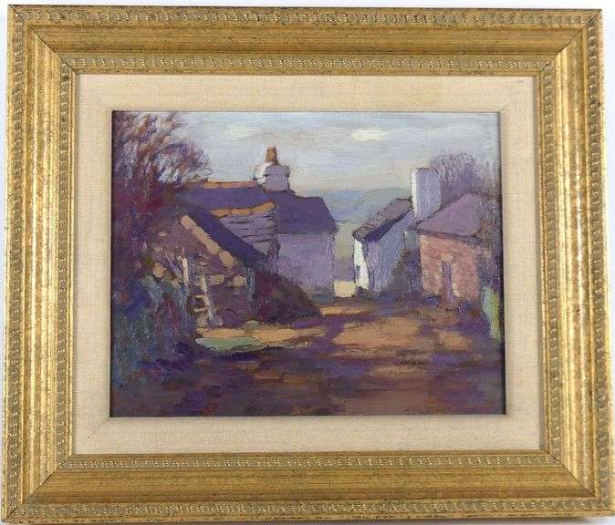 CANADIAN SCHOOL OIL IN THE STYLE OF A.H. ROBINSON