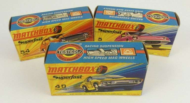 3 MATCHBOX SUPERFAST