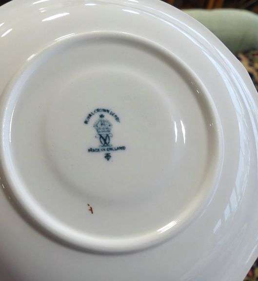 ROYAL CROWN DERBY "BLUE MIKADO" TEA SERVICE