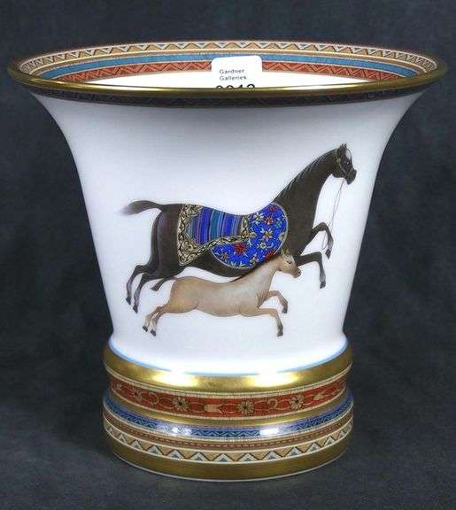 HERMES PORCELAIN VASE