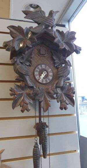 TWO CUCKOO CLOCKS