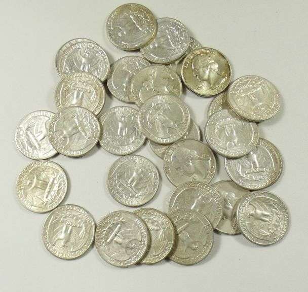 29 U.S. SILVER QUARTERS
