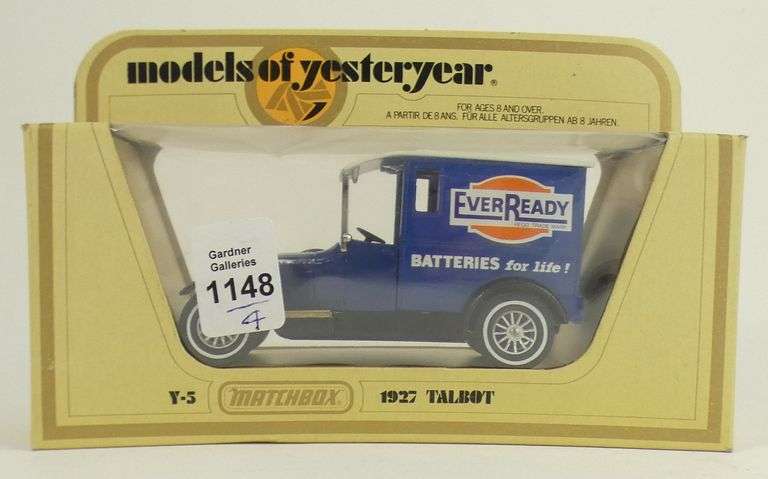 4 MODELS OF YESTERYEAR