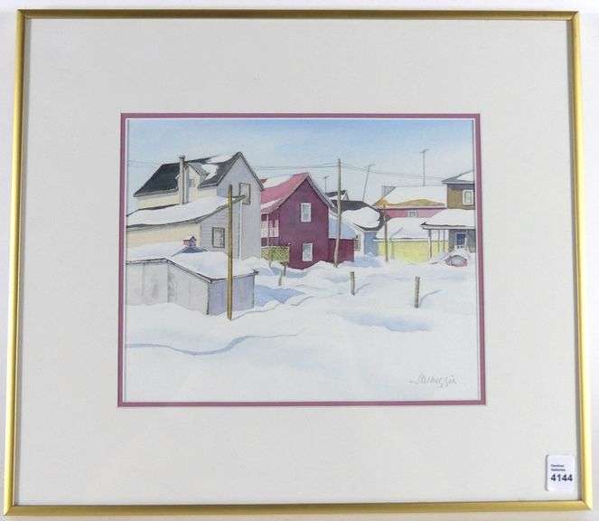 CANADIAN SCHOOL WATERCOLOUR