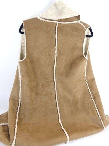 SAKS FIFTH AVENUE SHEEPSKIN VEST