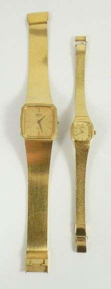 2 SEIKO QUARTZ WRISTWATCHES