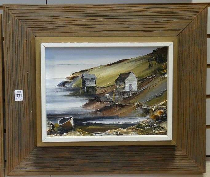 PAIR OF OIL PAINTINGS