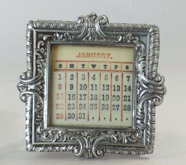 CALENDAR, CUTLERY AND CHERRY BASKET