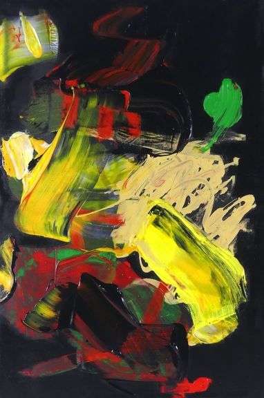 PAIR VAL SLOGGETT ACRYLICS