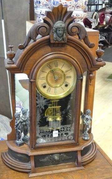 ANSONIA "TRIUMPH" SHELF CLOCK