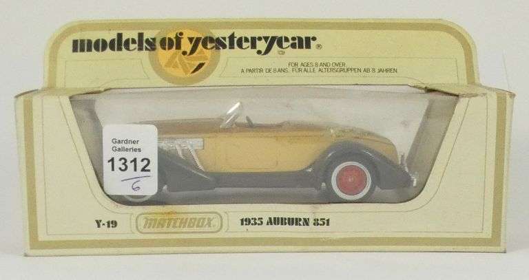6 MATCHBOX MODELS OF YESTERYEAR