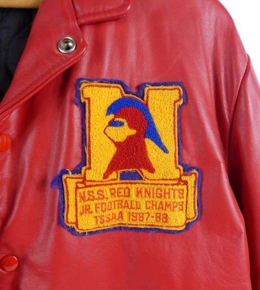 TWO VINTAGE LEATHER JACKETS