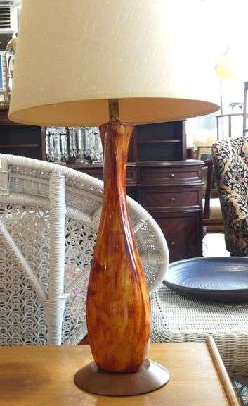 TWO MCM TABLE LAMPS