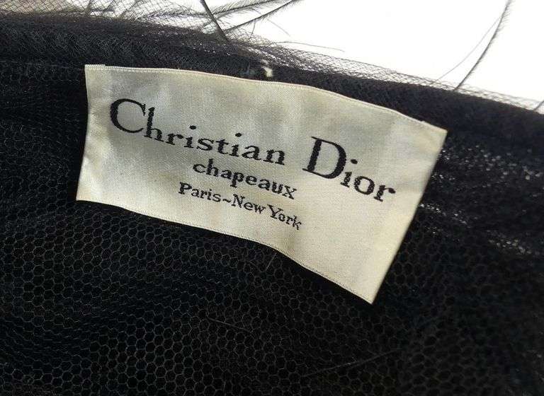 RARE CHRISTIAN DIOR HAT