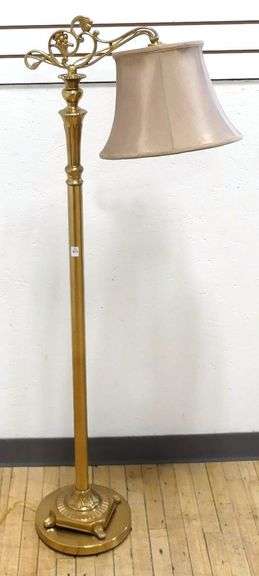 BRASS FLOOR LAMP
