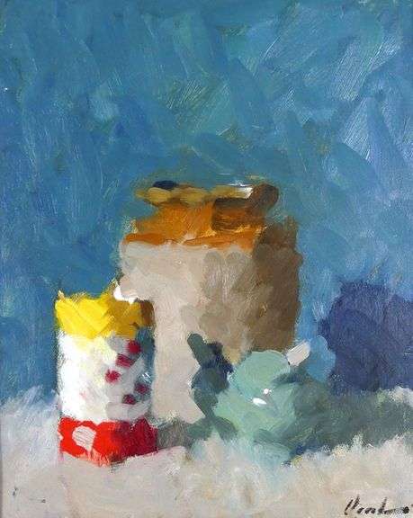 IMPRESSIONIST STILL LIFE OIL