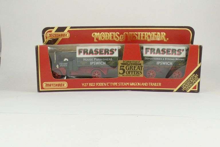 4 MODELS OF YESTERYEAR IN BOXES