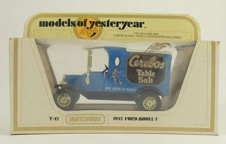 4 MODELS OF YESTERYEAR