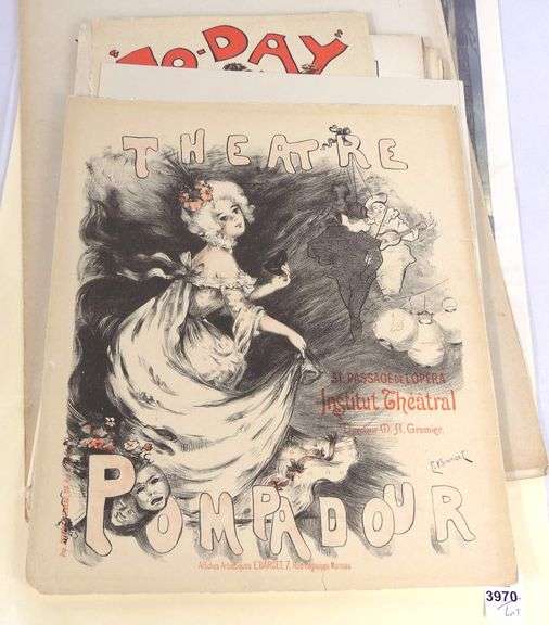 OLD ADVERTISING PIECES, ETC.