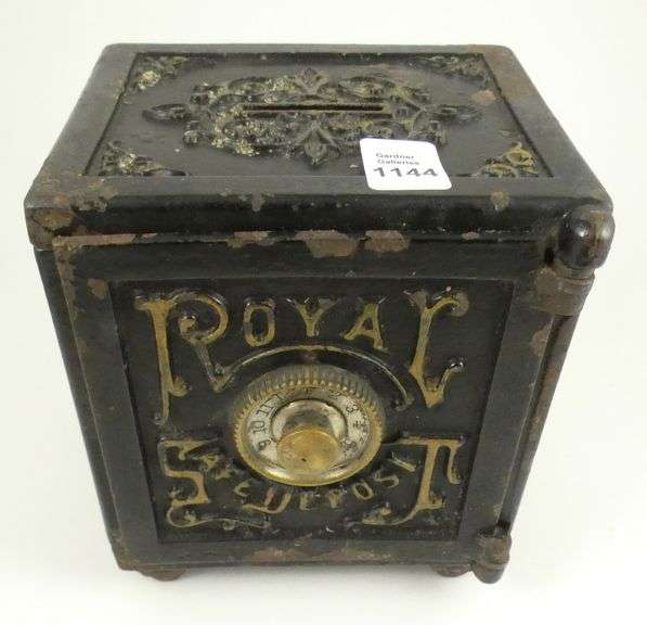 HENRY HART CAST IRON BANK