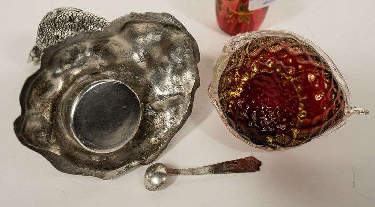 SALT DISH AND TOOTHPICK HOLDER