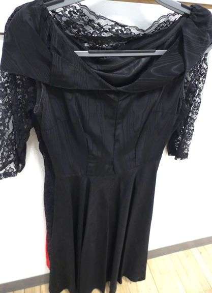 THREE VINTAGE DRESSES