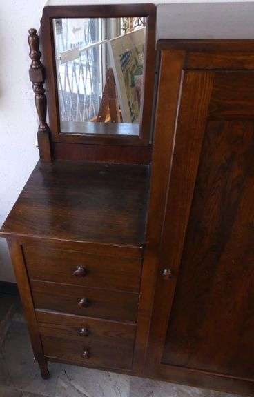 VINTAGE COMBINATION DRESSER