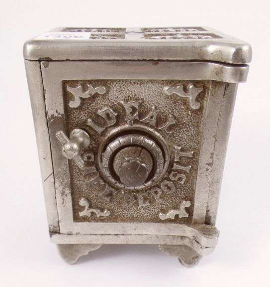 2 ANTIQUE COIN BANKS