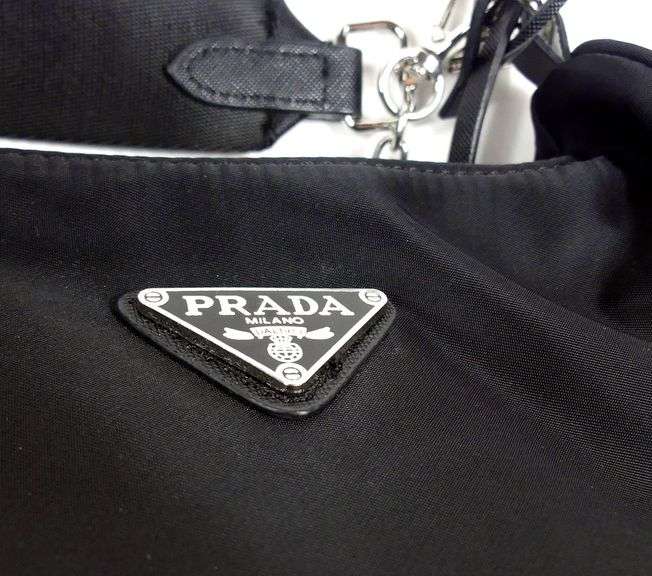 PRADA BLACK NYLON PURSE