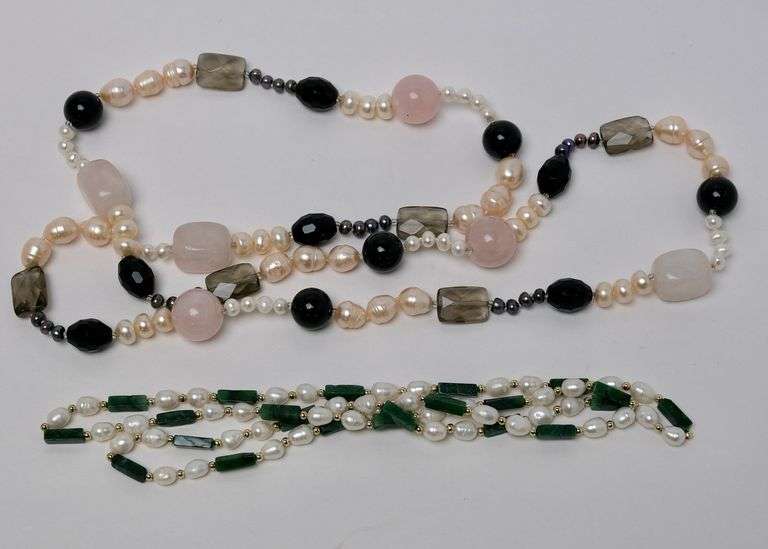 PEARL AND BEAD NECKLACES
