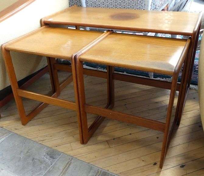 MCM TEAK TABLE SET