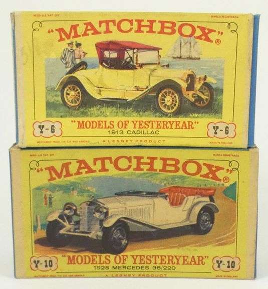 2 MATCHBOX DIE-CAST IN BOXES